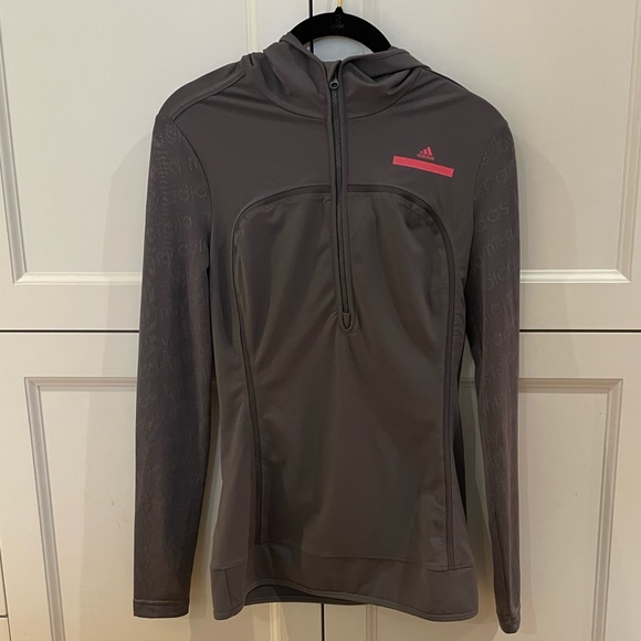 Stella McCartney Adidas 1/4 zip top szM - Picture 1 of 8